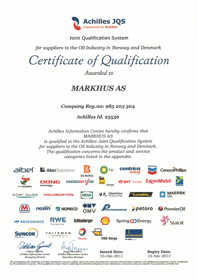 Achilles Certificate image